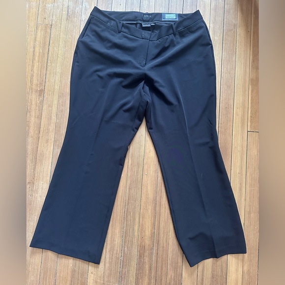 NWT, Worthington Curvy Fit Trousers, 18 Short Black - Picture 1 of 5